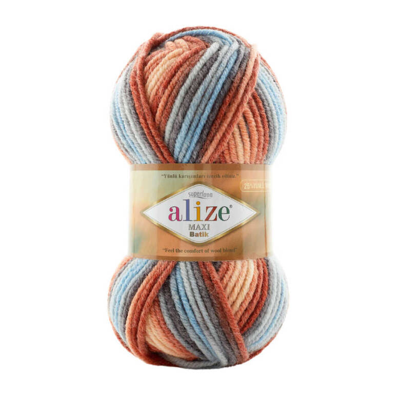 Alize Süperlana Maxi Batik 7922 - 1