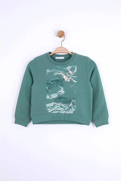 NK KIDS KIZ ÇOCUK İÇİ PAMUKLU SWEAT 9889 - 1